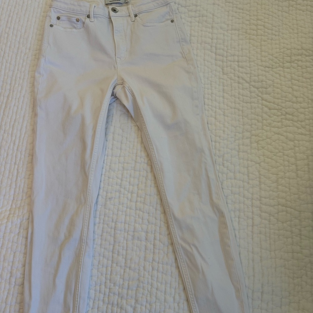 Vineyard Vines Women's Light Cream Skinny Jeans